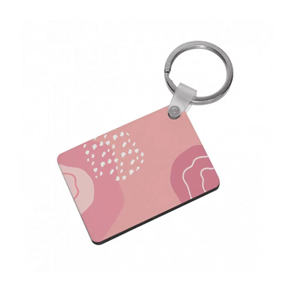 Abstract Geometric II Keyring