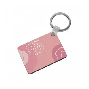 Abstract Geometric II Keyring