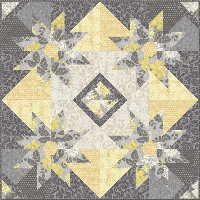 Aspen in Bloom Quilt Pattern BS2-241 - Paper Pattern