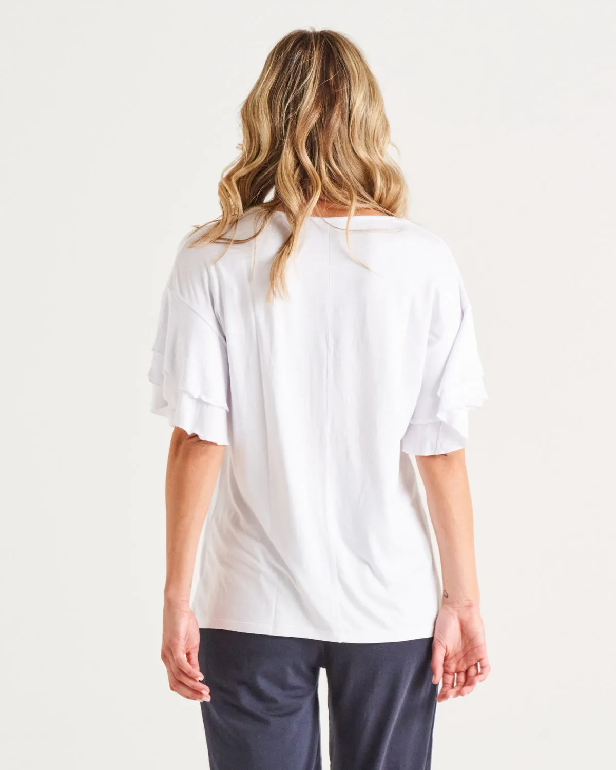 Betty Basics Ripon Top White