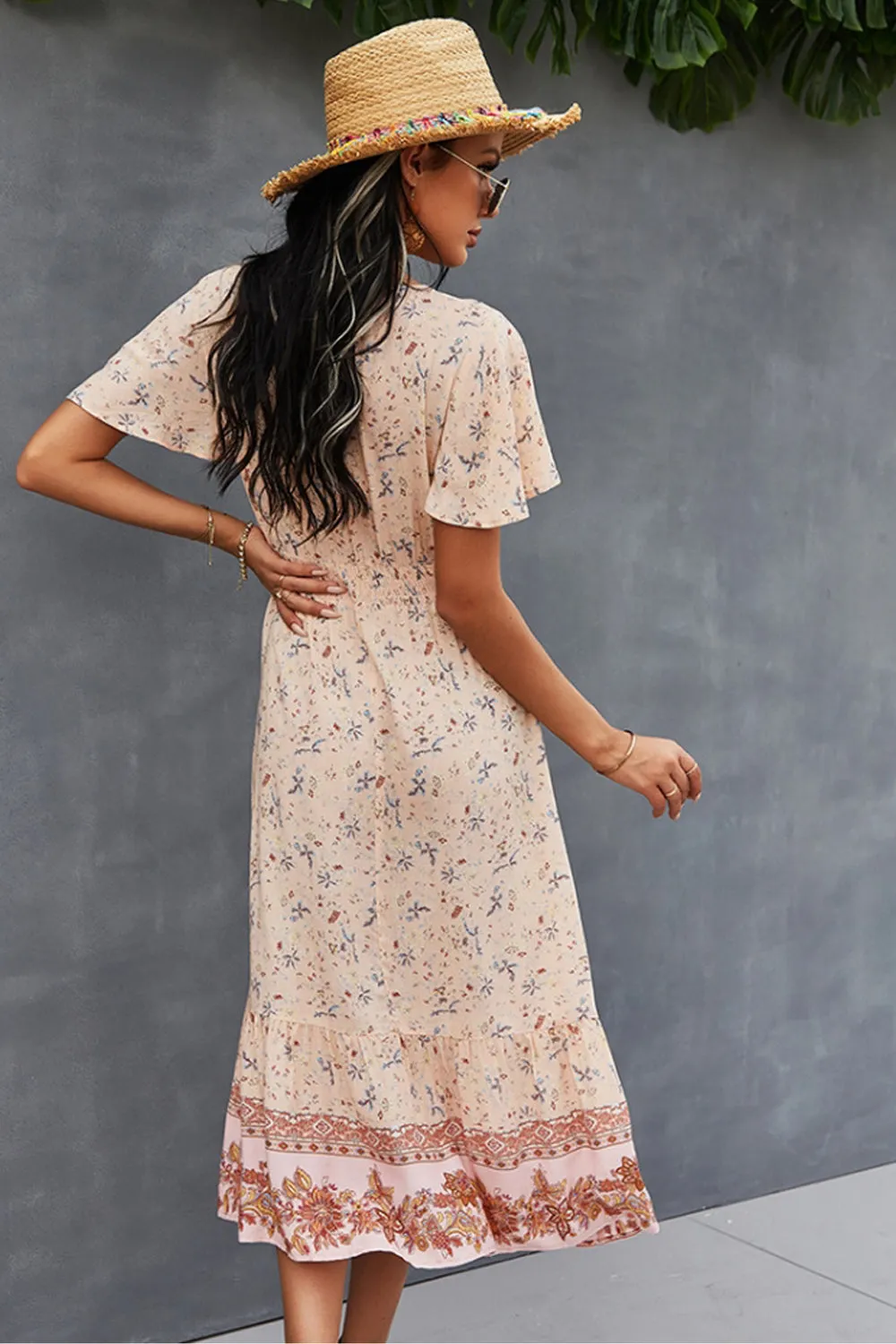 Bohemian Waist Line Dress