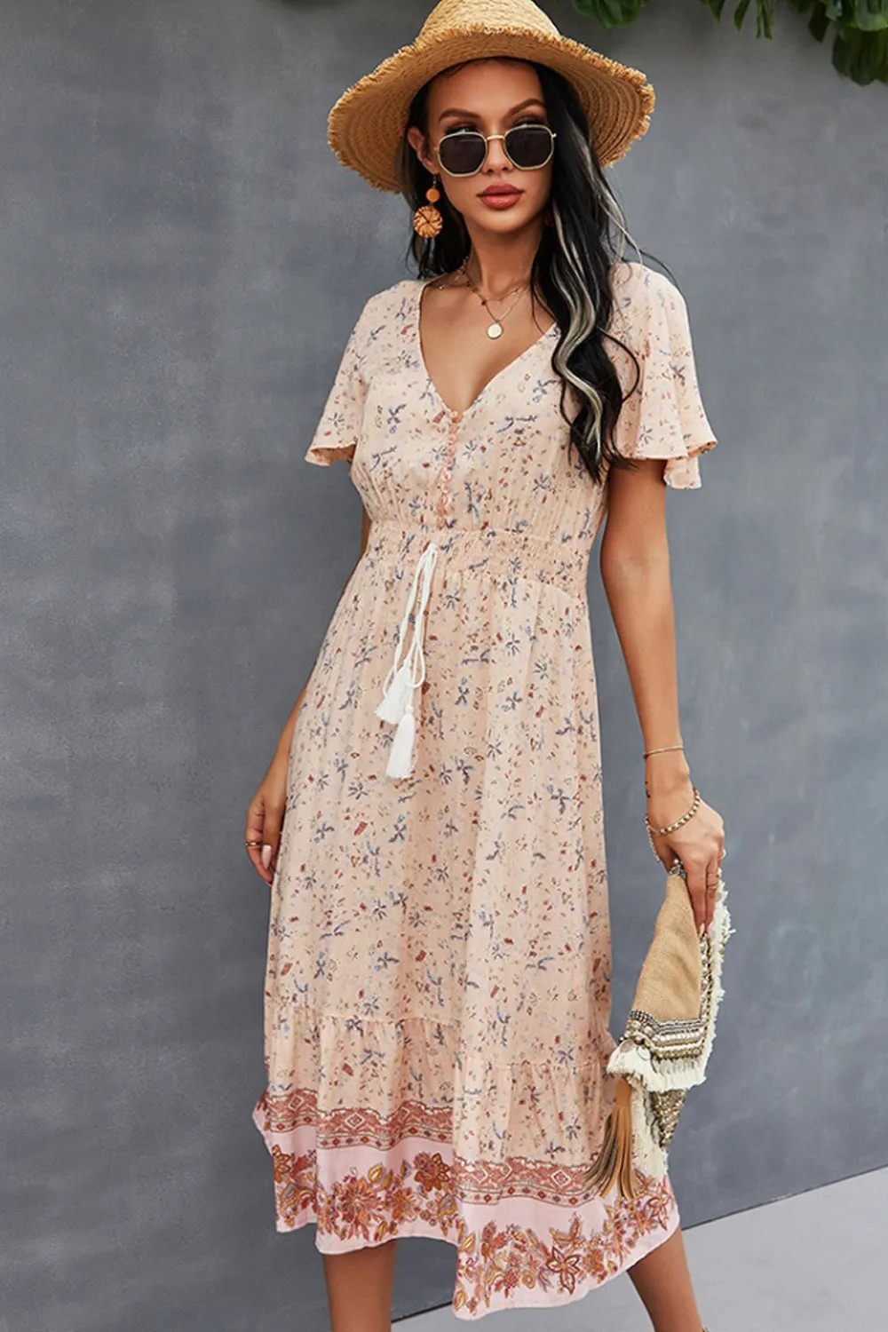 Bohemian Waist Line Dress