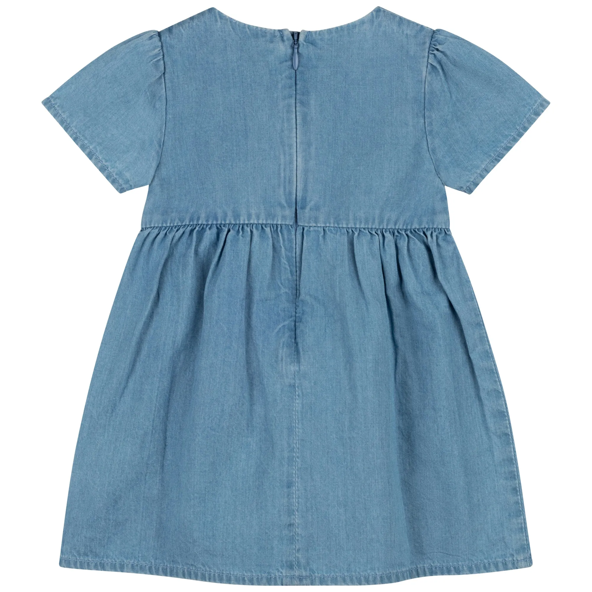 Carrément Beau Dress Spring 1 Infant Denim Blue