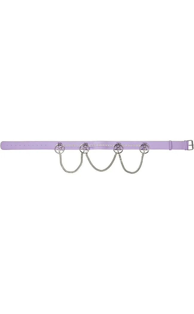 Curses Belt | Lilac