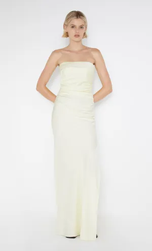 ETERNITY STRAPLESS MAXI  - ICE YELLOW