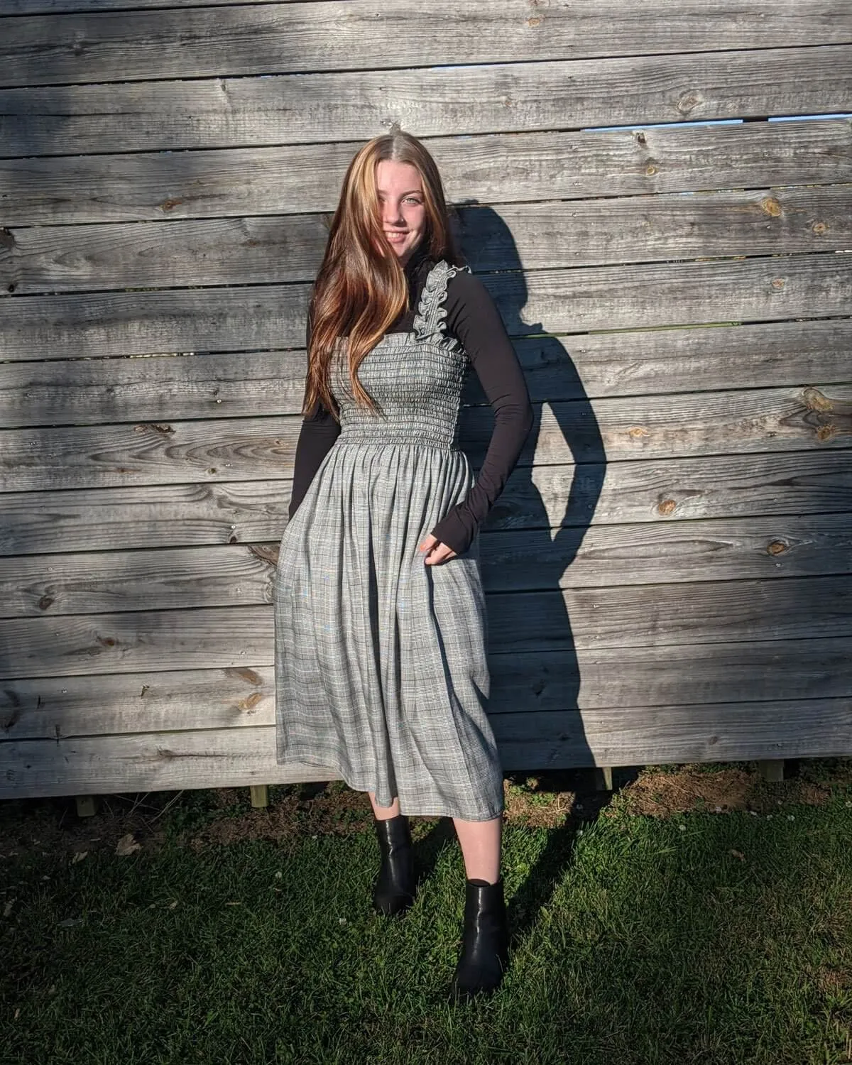 Glen Plaid Dakota Dress