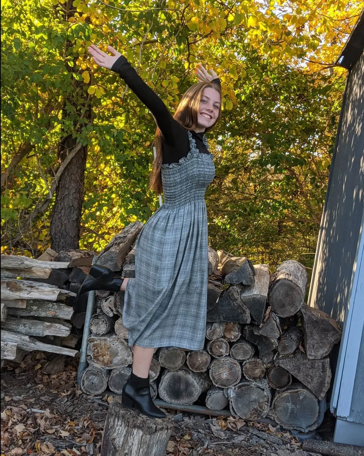 Glen Plaid Dakota Dress