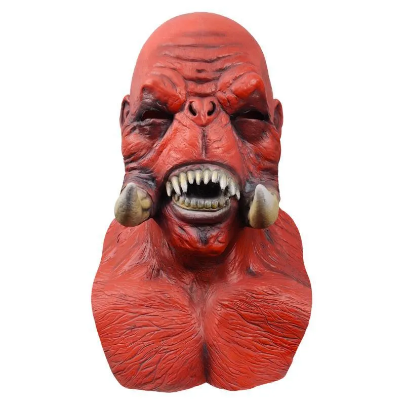 Halloween Scary Orc Mask Halloween Orc Mask Headgear