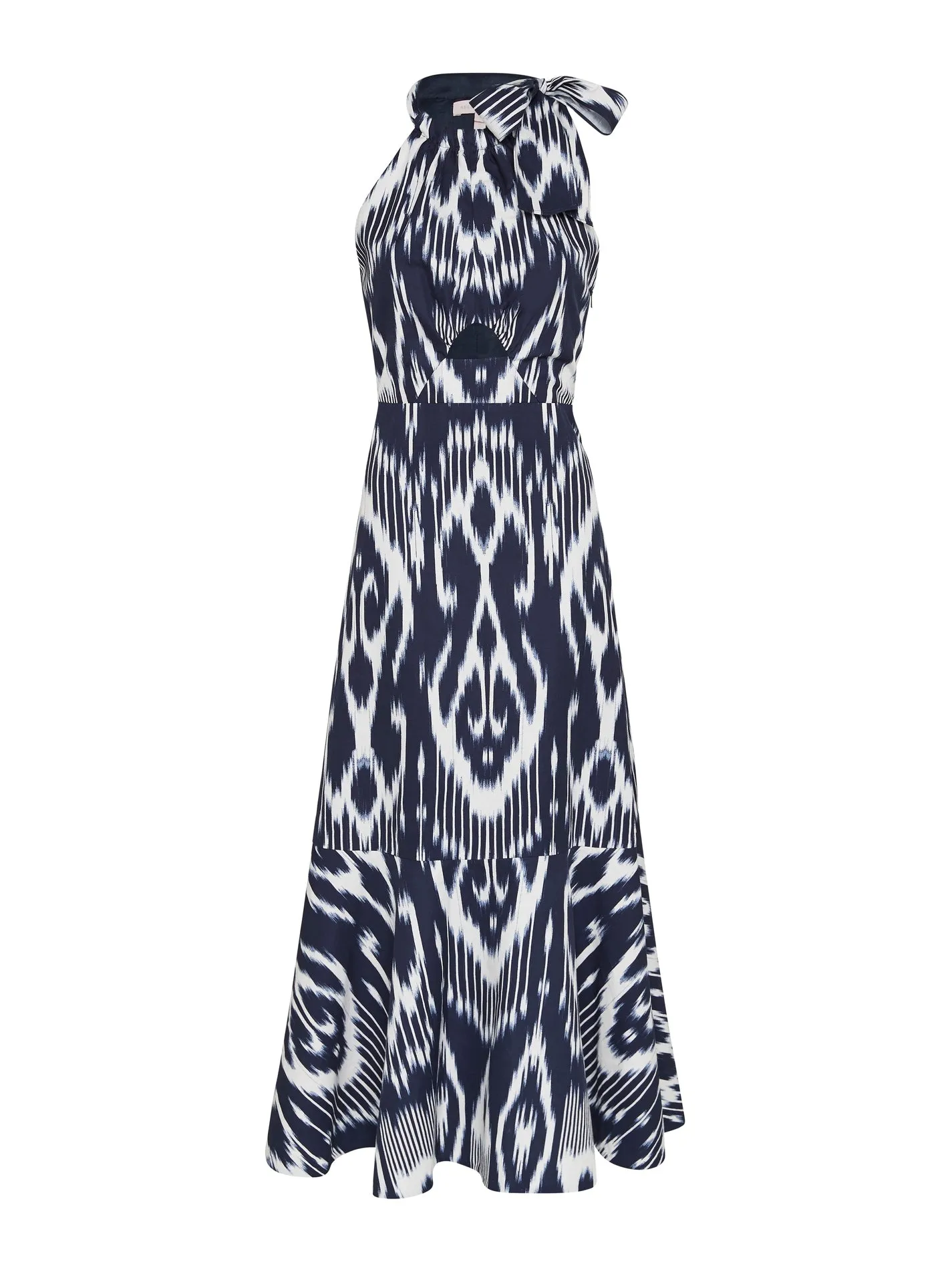 Ikat Linen Dress