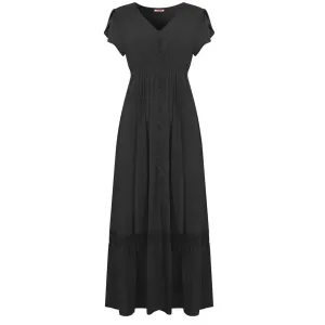 Joe Browns 14 Black The Ultimate Boho Maxi Dress