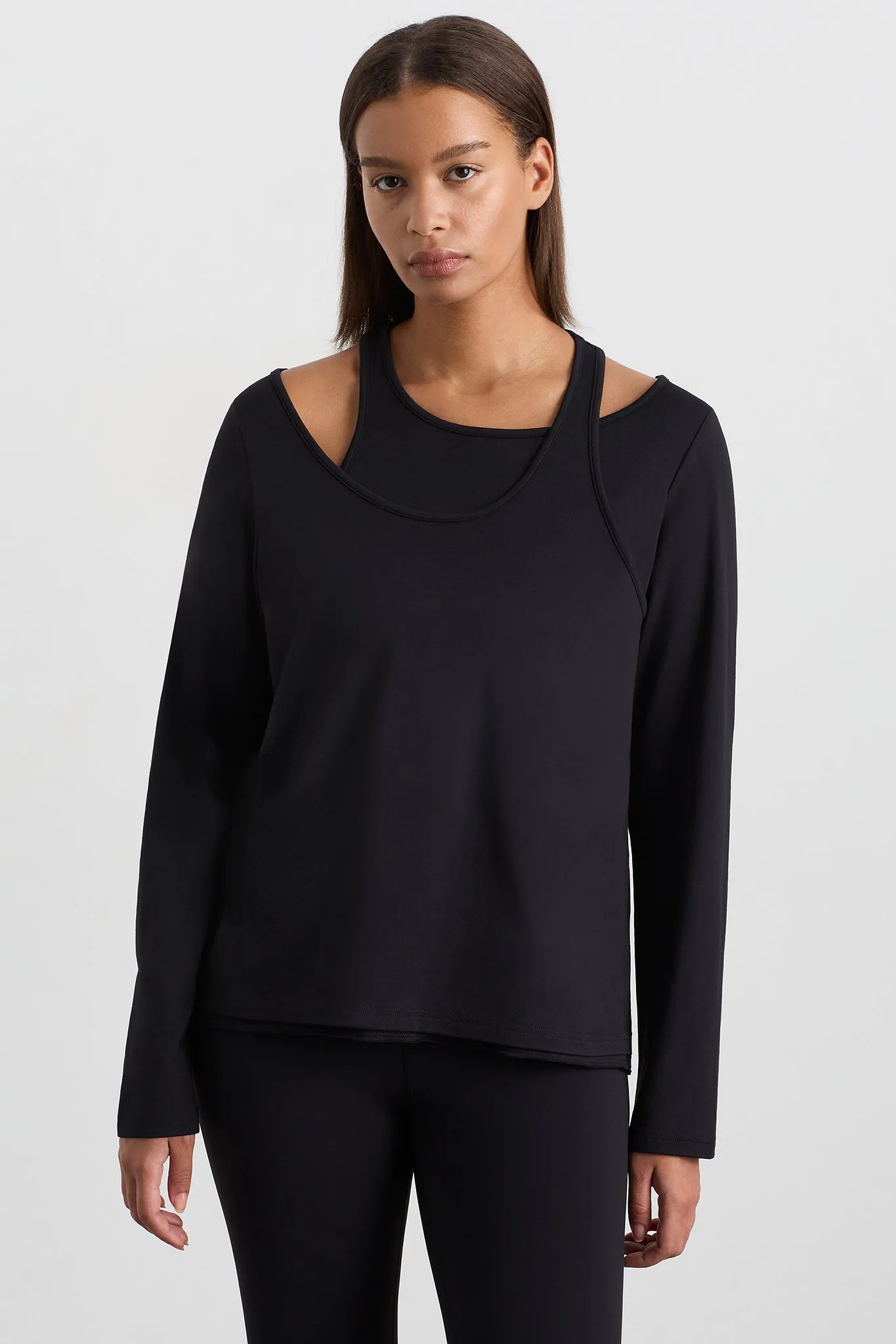 Layered Long Sleeve Top 157