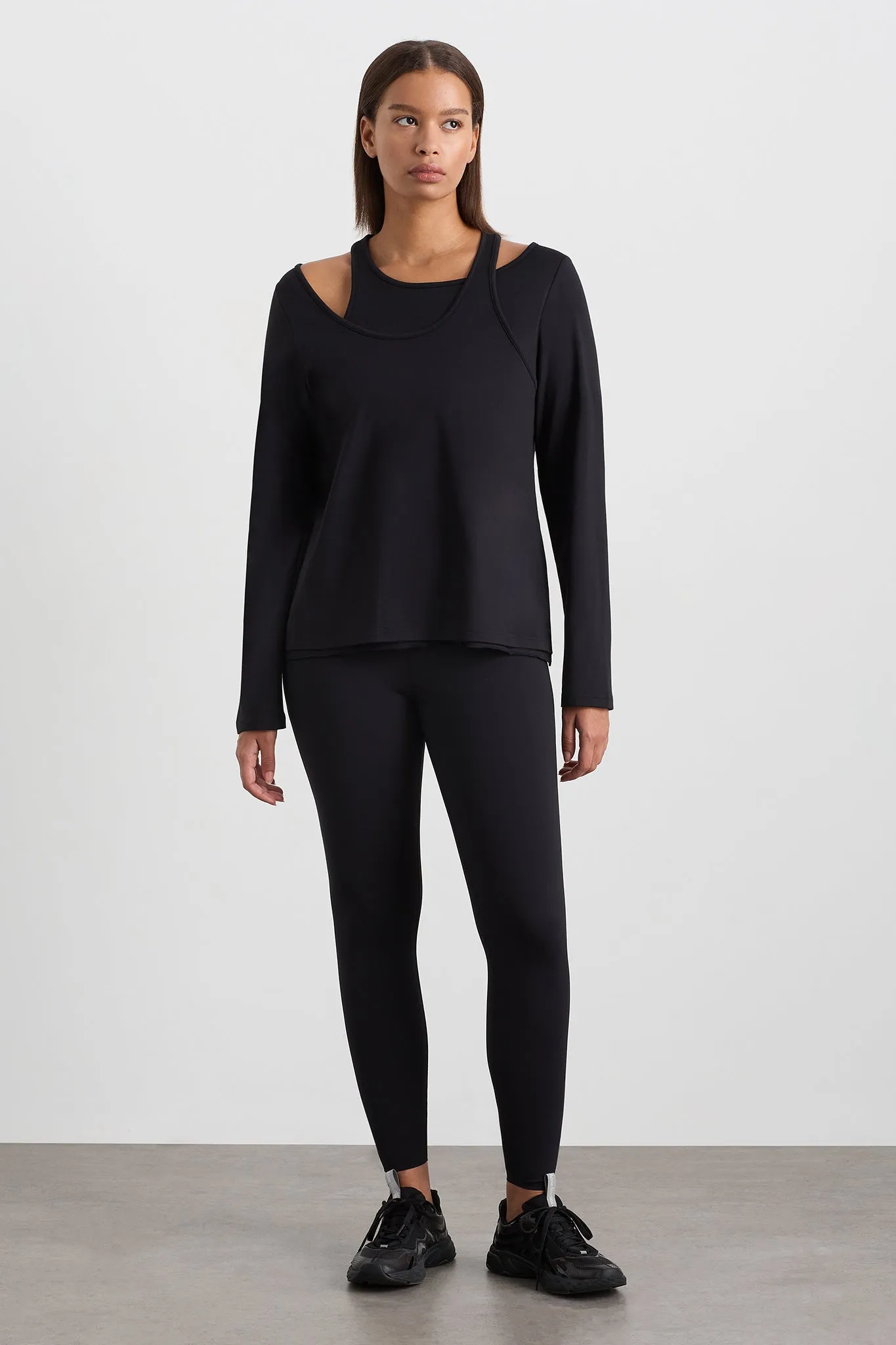 Layered Long Sleeve Top 157