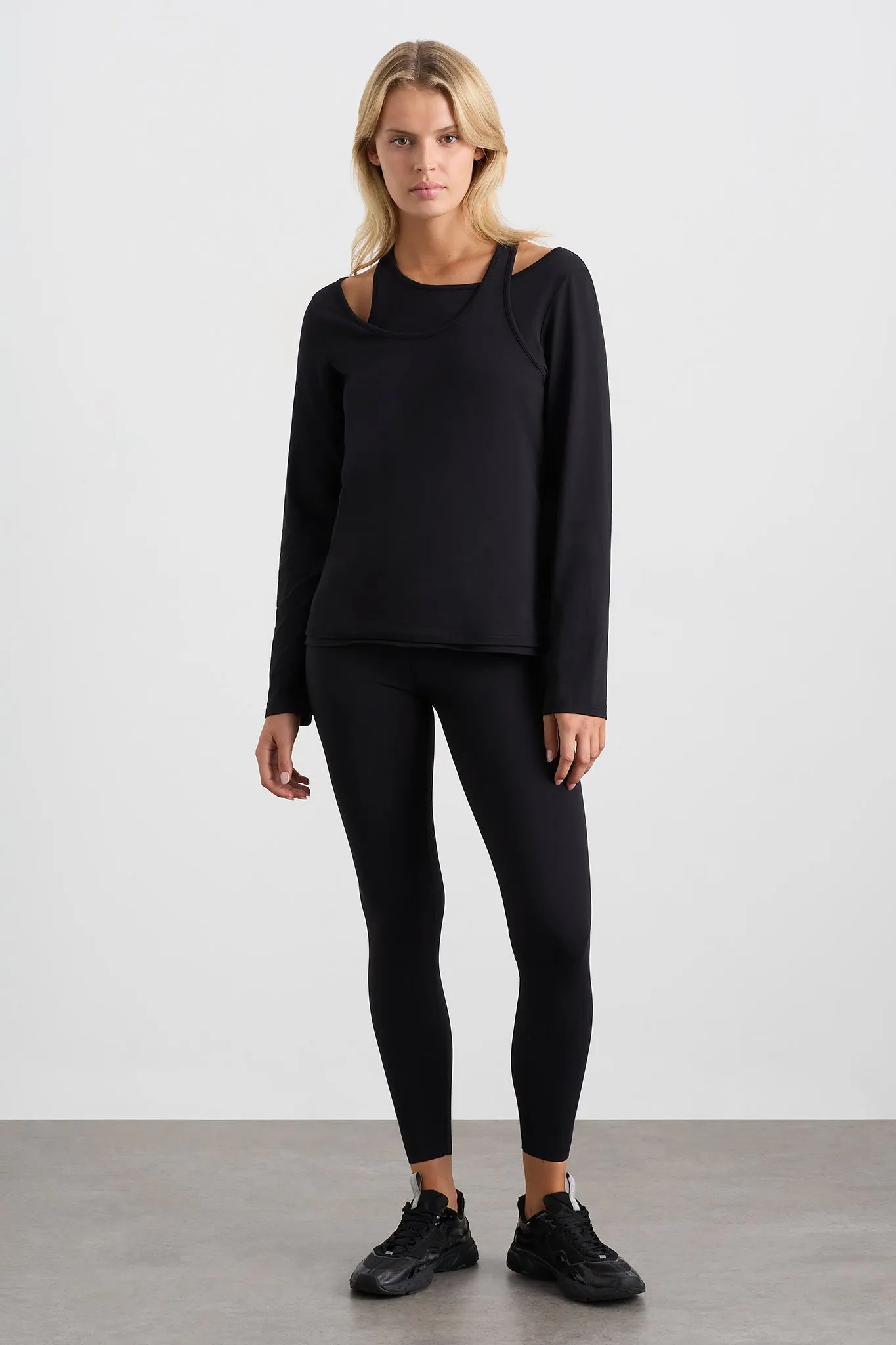 Layered Long Sleeve Top 157