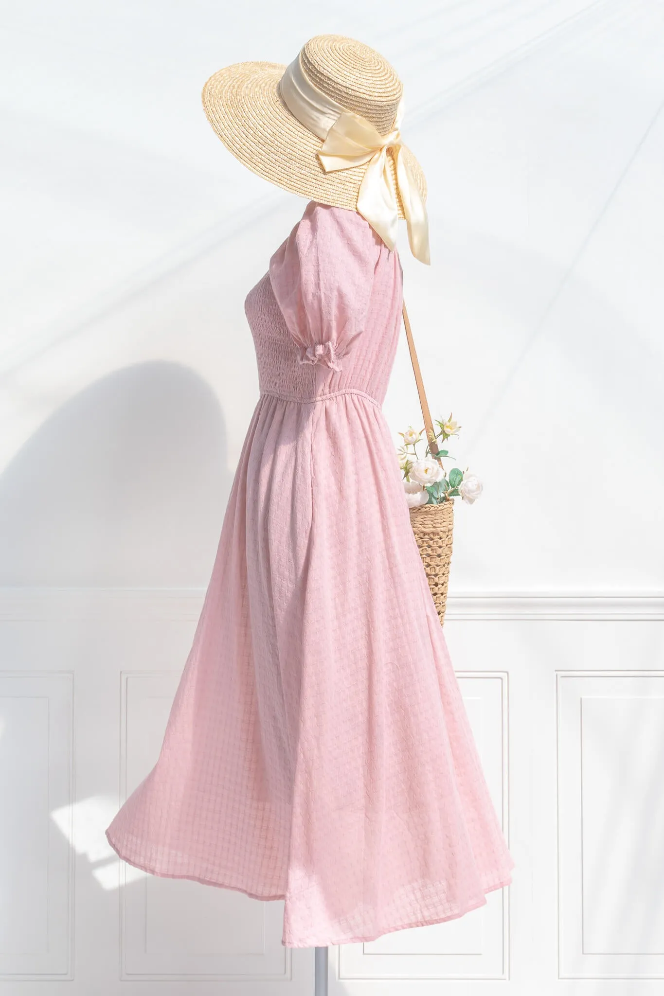 Lily of the Valley Dress - Blush Pink