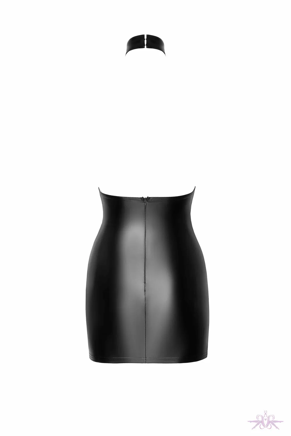 Noir Handmade Eros Mini Halter Neck Dress