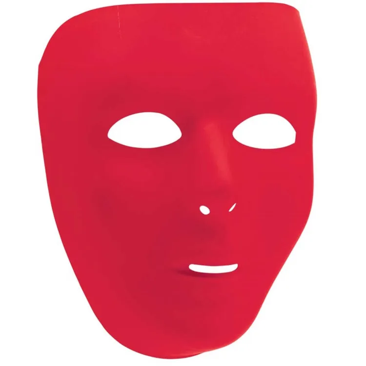 Red Full Face Mask