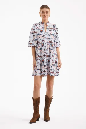 Tailgate Collection Tory Dress - Tiger Toile