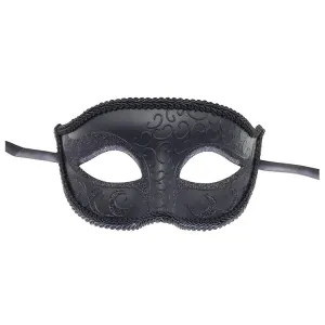 Women Man Sexy Elegant Masquerade Ball Party Mask - Black ((Style 6))