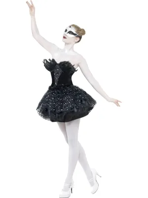 Womens Costume - Gothic Swan Masquerade