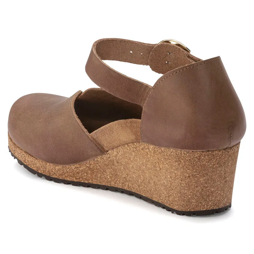 WOMEN'S PAPILLIO BY BIRKENSTOCK MARY WEDGE SANDAL | COGNAC OILED