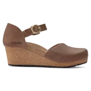 WOMEN'S PAPILLIO BY BIRKENSTOCK MARY WEDGE SANDAL | COGNAC OILED